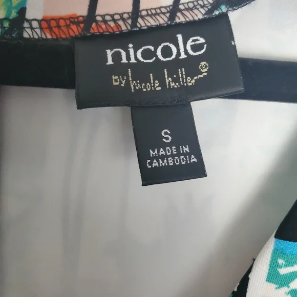 Nicole by Nicole Miller palm tres dress, small - Picture 4 of 12